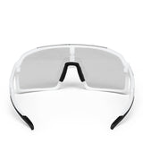 ES16 Enzo cykelbrille. Hvid med photochromic linse